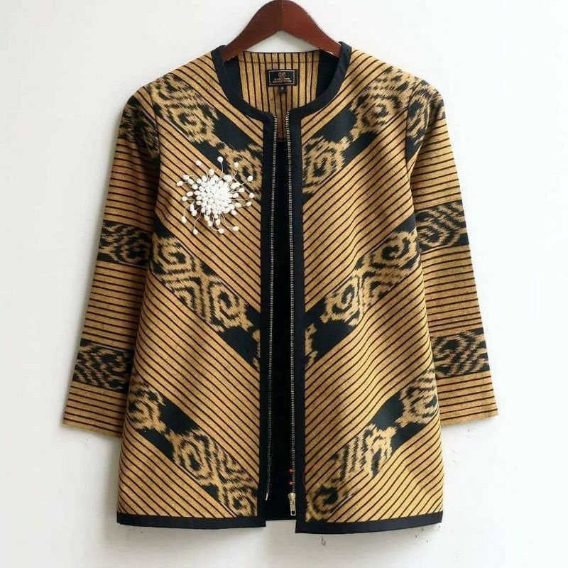 Batik Outer Blazer, Batik Jacket Traditional Indonesia - KATCO